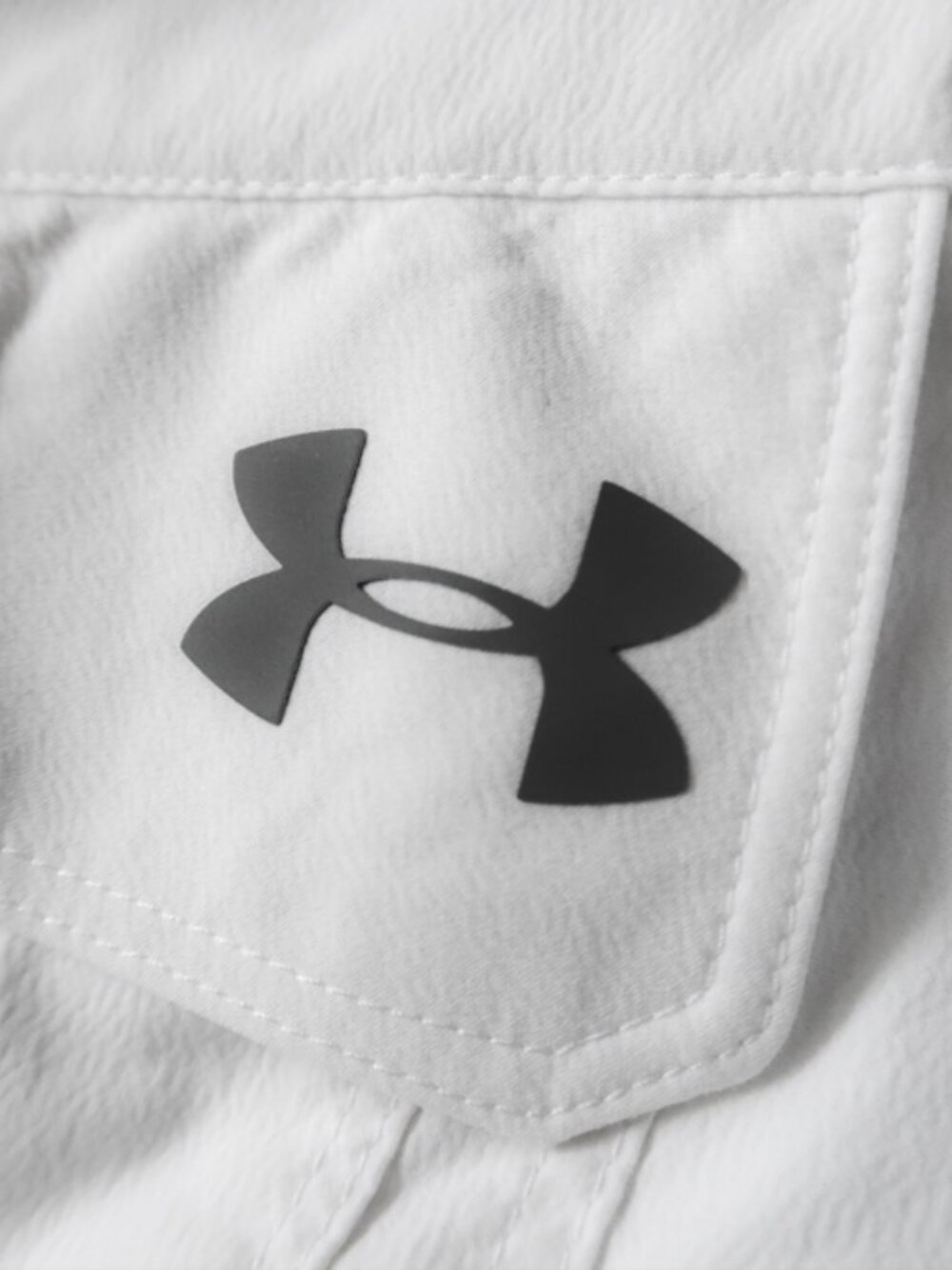 Under Armour White Mesh-Vented Fish Hunter Camp Shirt (M) 😎 OMG